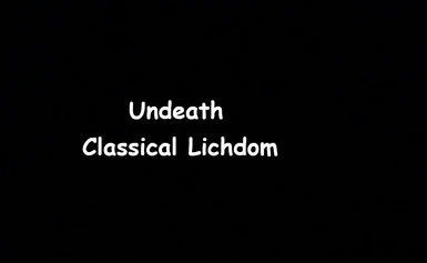 Undeath - Classical Lichdom