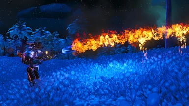 Flamethrower on Atlas Multi-Tools