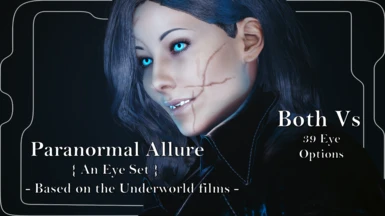 Paranormal Allure - An Eye Set inspired by the Underworld films - Both Vs - Halloween Day 4